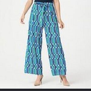 NWOT du jour large petite printed lounge pants 1733